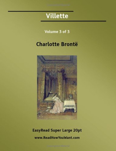 Product Image: Villette Volume 3 of 3