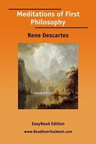 Meditations of First Philosophy Philosophy