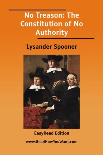 No Treason: The Constitution of No Authority Law