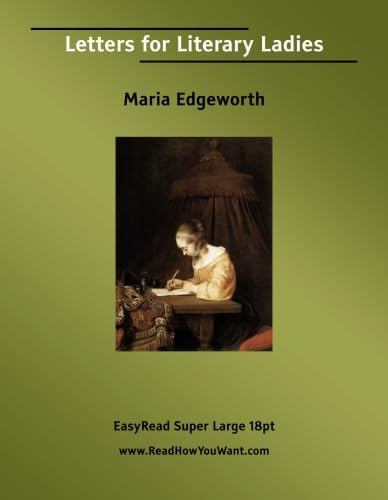 Letters for Literary Ladies Contemporary literature