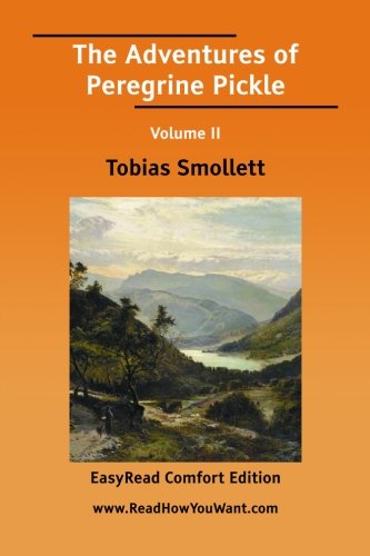 The Adventures of Peregrine Pickle Volume II Contemporary literature