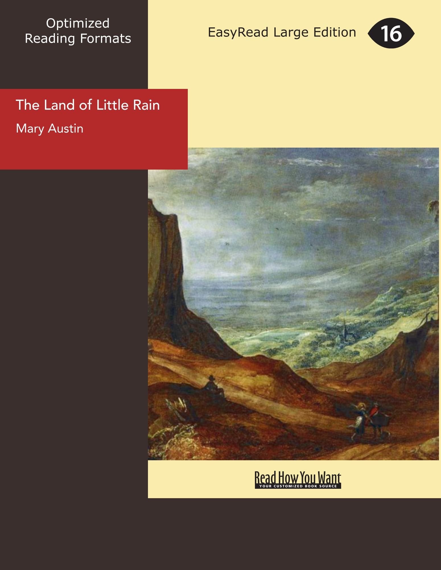 The Land of Little Rain Historical Fiction