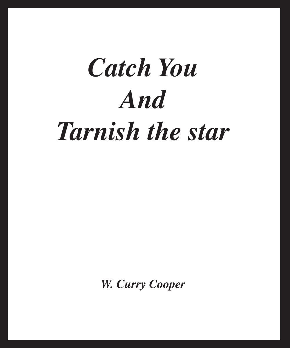 Catch You And Tarnish the star Poetry