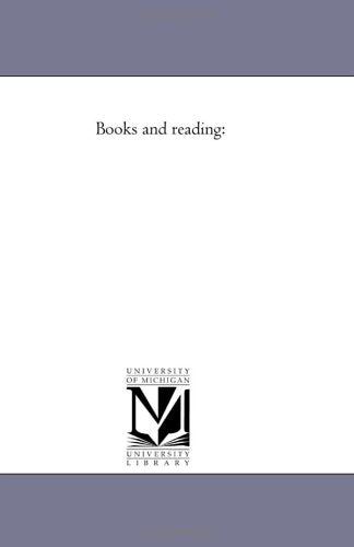 Books and reading: book