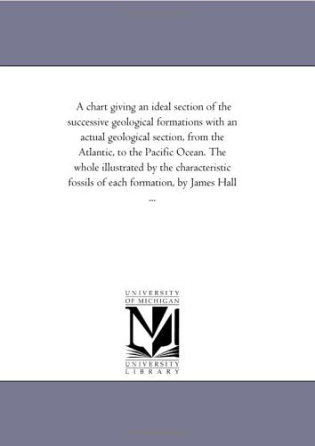 A chart giving an ideal section of the successive geological formations with an actual geological section Politics & History