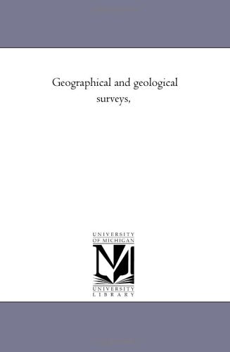 Geographical and geological surveys, Politics & History