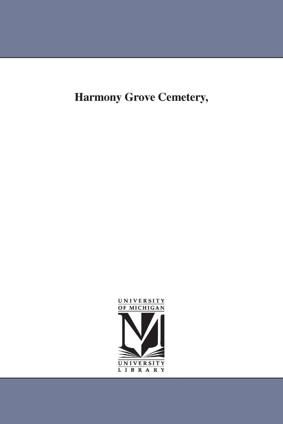 Harmony Grove cemetery, Social Sciences