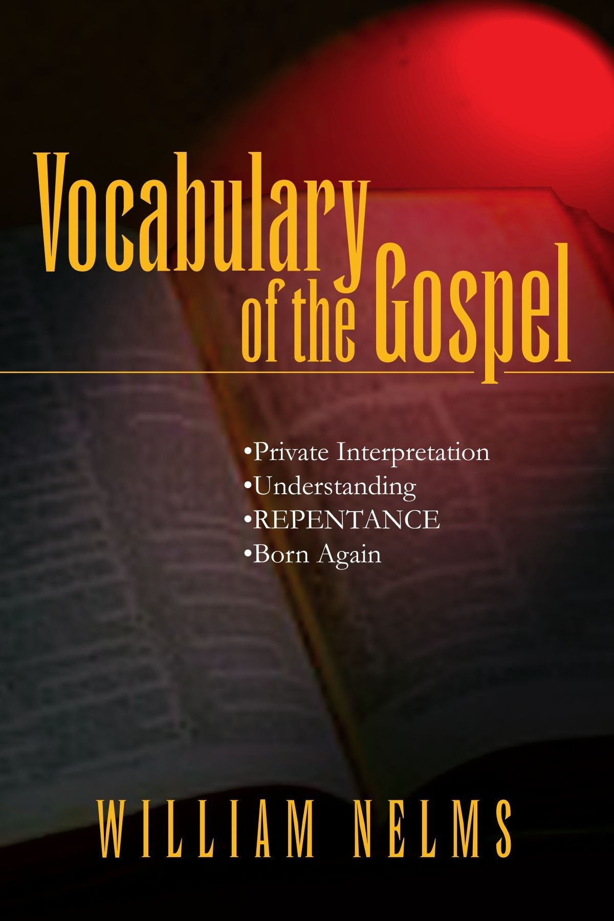 Vocabulary of the Gospel Religion & Esotericism