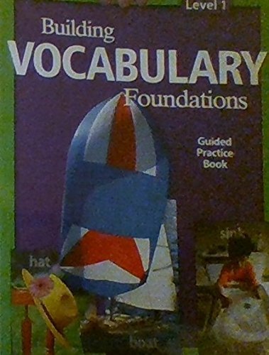 Building Vocabulary From Word Roots -Guided Practice Book Level 1 (2007-05-03) Books