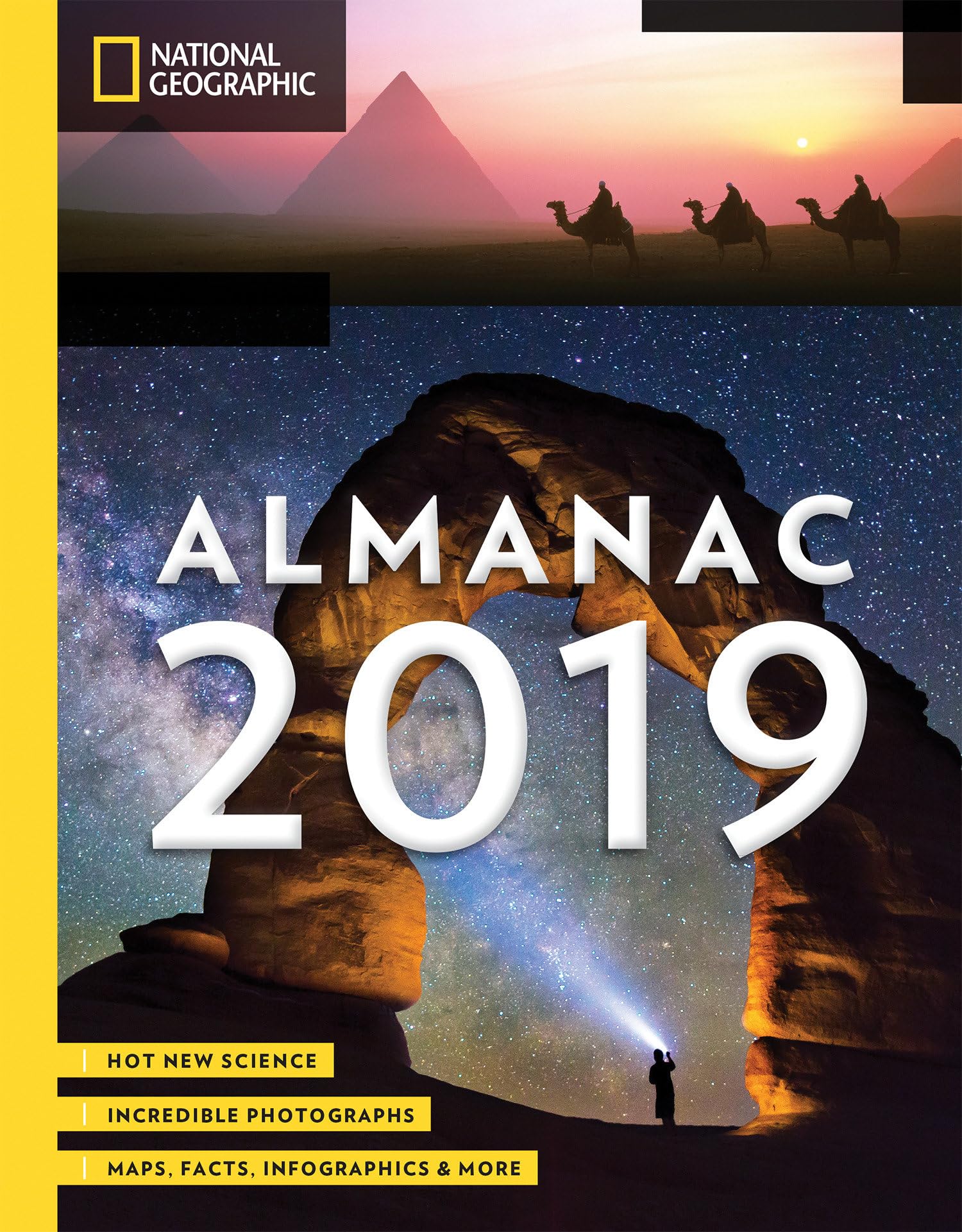 National Geographic Almanac 2019: Hot New Science - Incredible Photographs - Maps, Facts, Infographics & More Leisure, Home & Garden