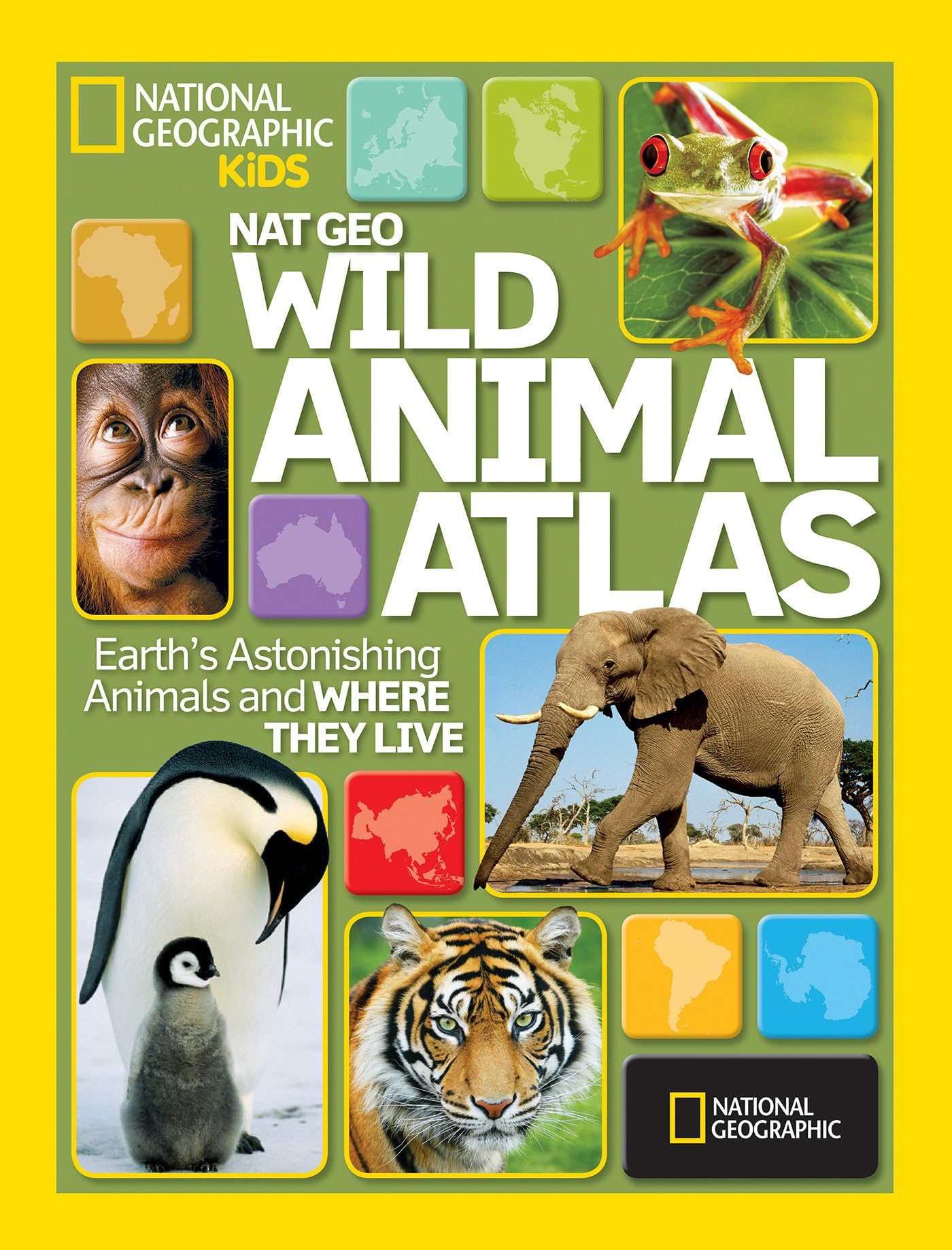 Nat Geo Wild Animal Atlas Natural Sciences