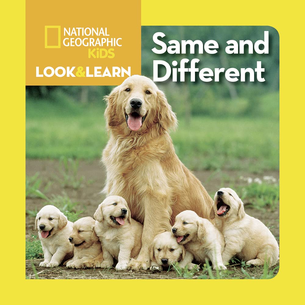 National Geographic Kids Look & Learn: Same and Different book