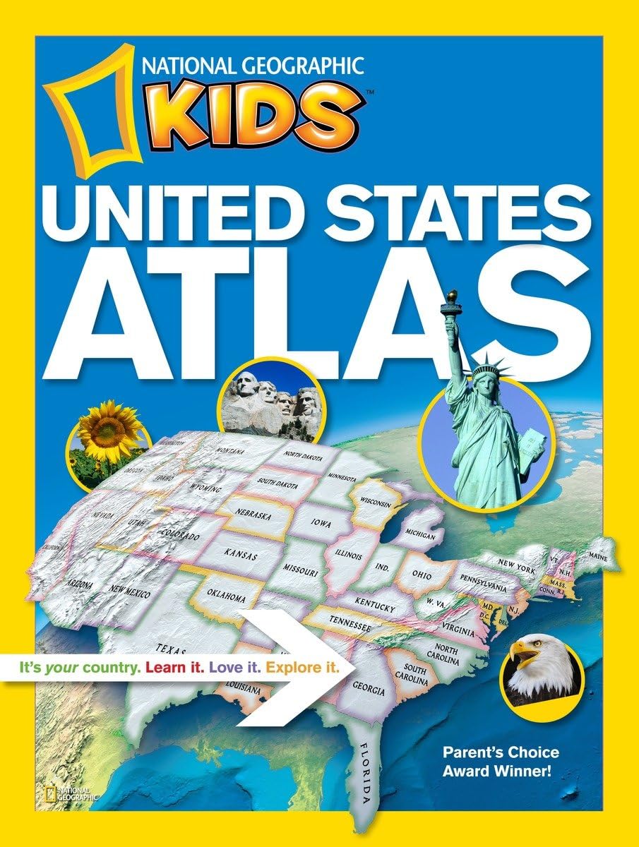 NATL GEO KIDS US ATLAS Business & Technology
