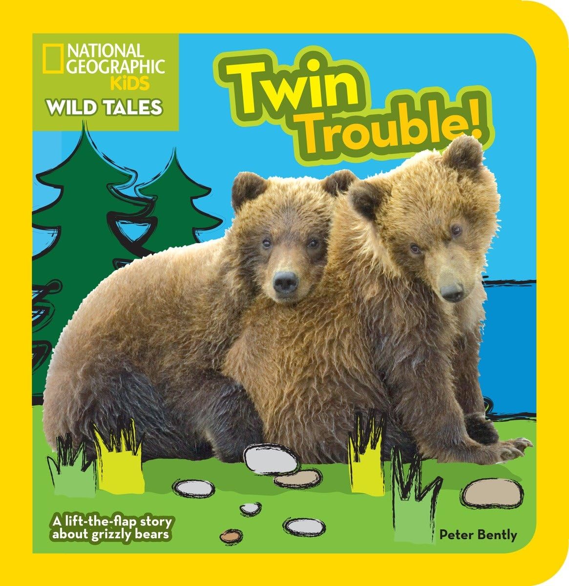 National Geographic Kids Wild Tales: Twin Trouble: A lift-the-flap story about bears book