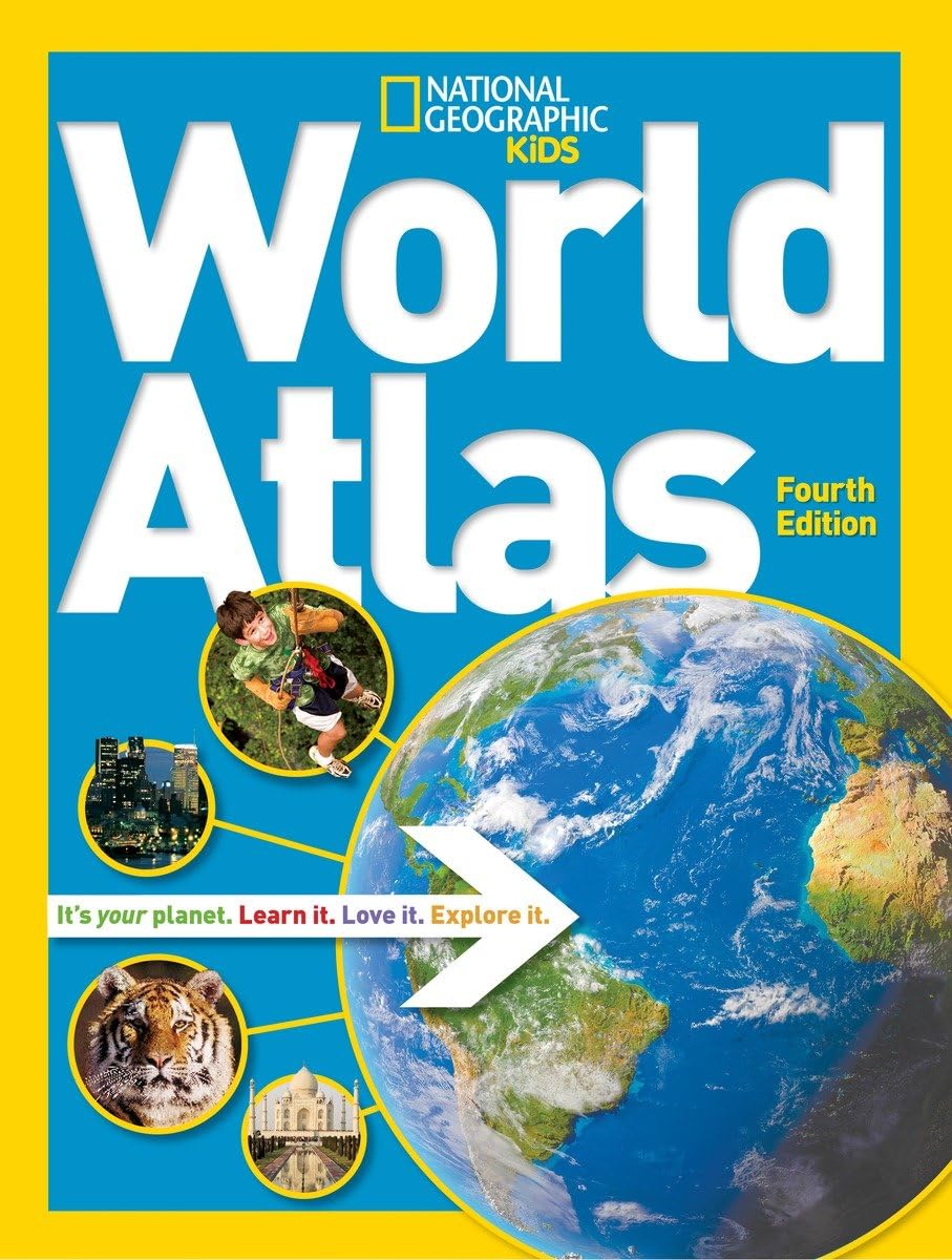 National Geographic Kids World Atlas book