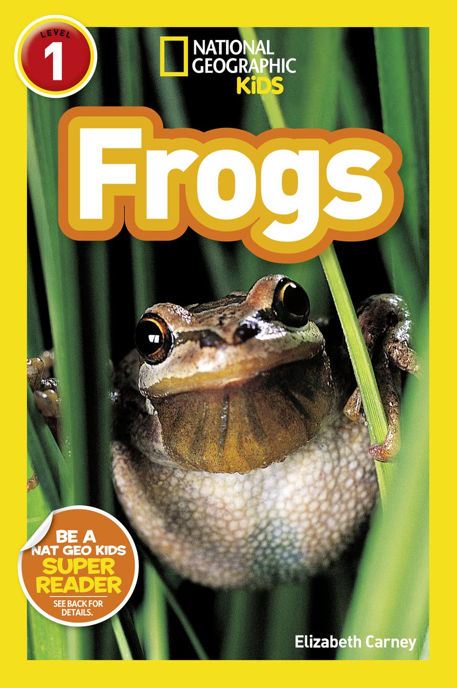 National Geographic Kids Readers: Frogs (National Geographic Kids Readers: Level 1) Novels & Short Stories