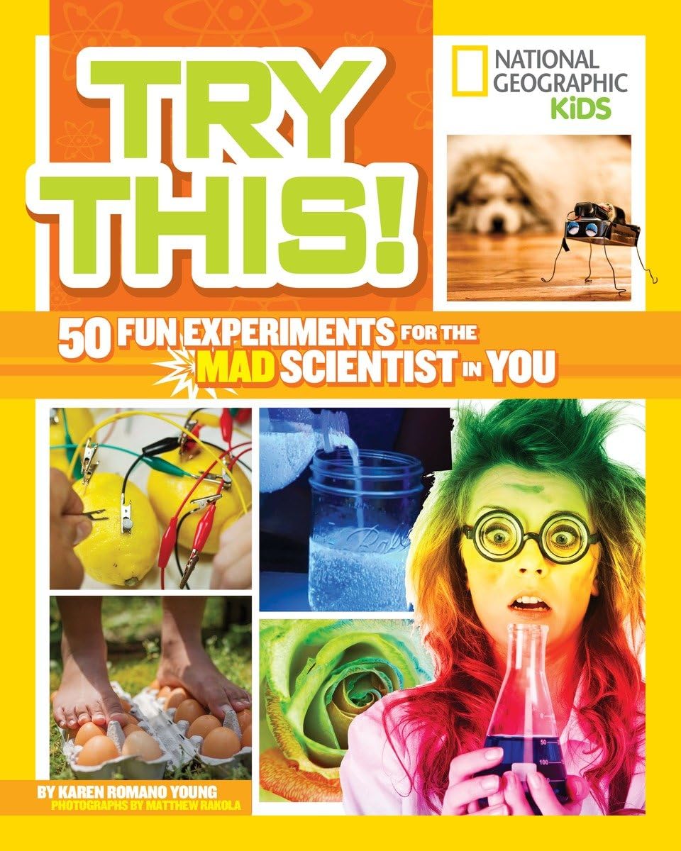 Try This!: 50 Fun Experiments for the Mad Scientist in You Tiptoi & Games