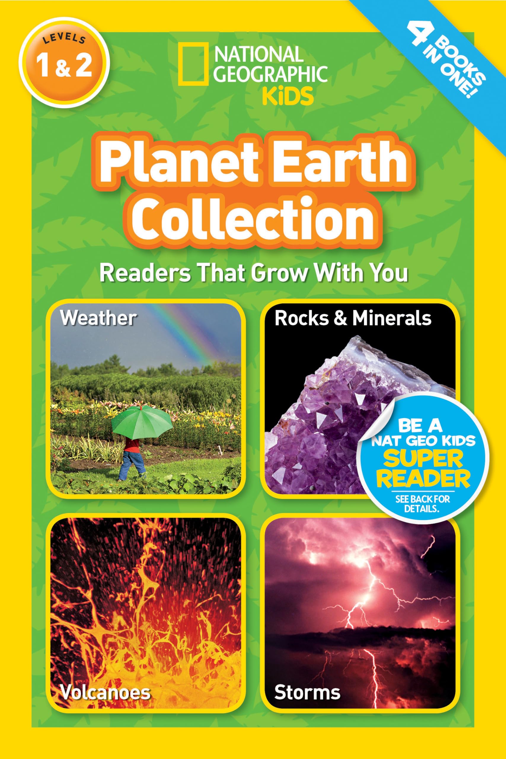 Planet Earth Collection (National Geographic Kids Readers, Levels 1 & 2): Readers That Grow With You Geology & Geography