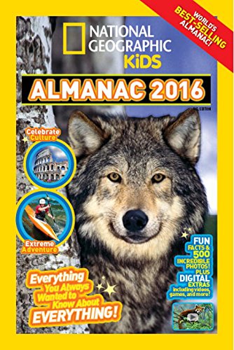 National Geographic Kids Almanac 2016: International edition Calendars