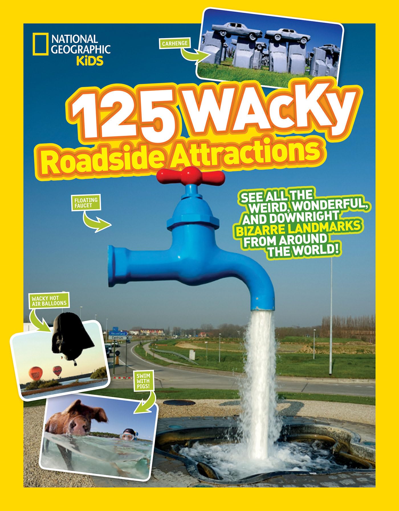 125 Wacky Roadside Attractions: See All the Weird, Wonderful, and Downright Bizarre Landmarks From Around the World! Non-fiction
