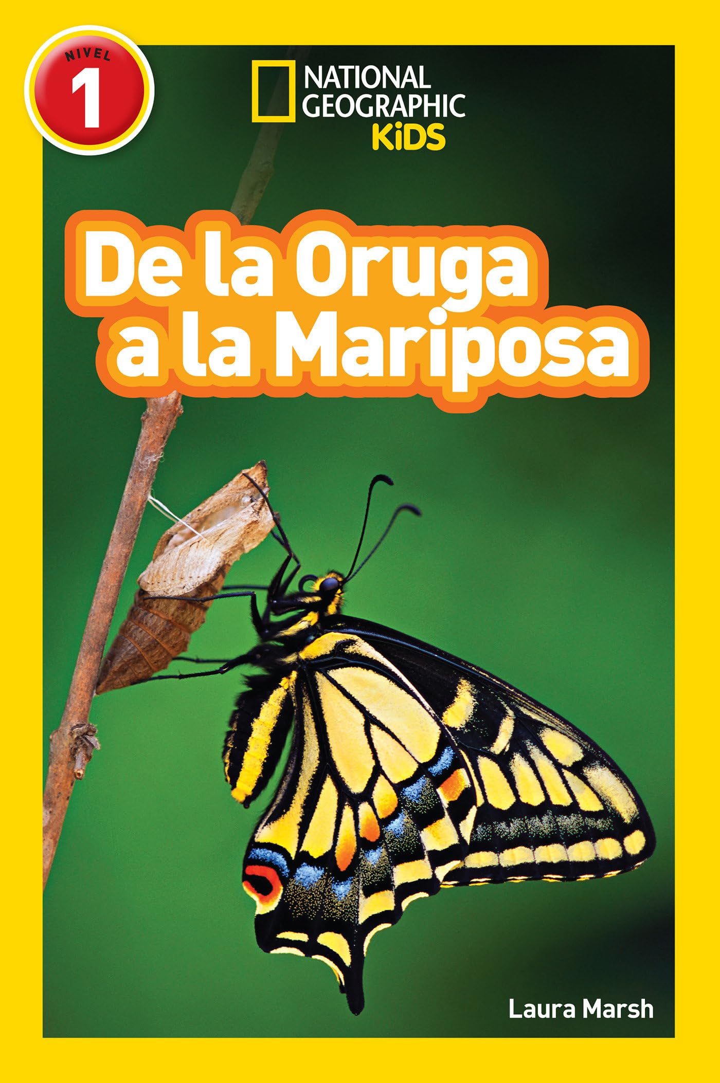 National Geographic Readers: De la Oruga a la Mariposa (Caterpillar to Butterfly) book