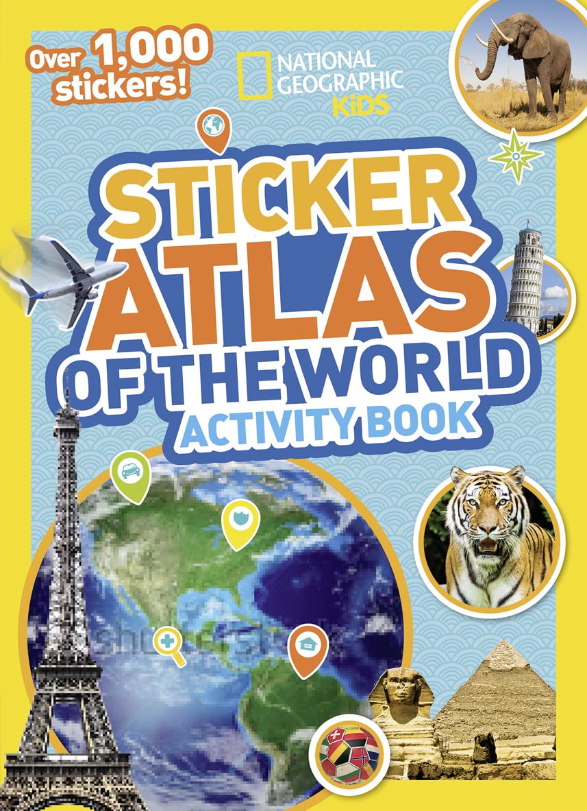 World Atlas Sticker Activity Book: Over 200 stickers! Learning & Reference