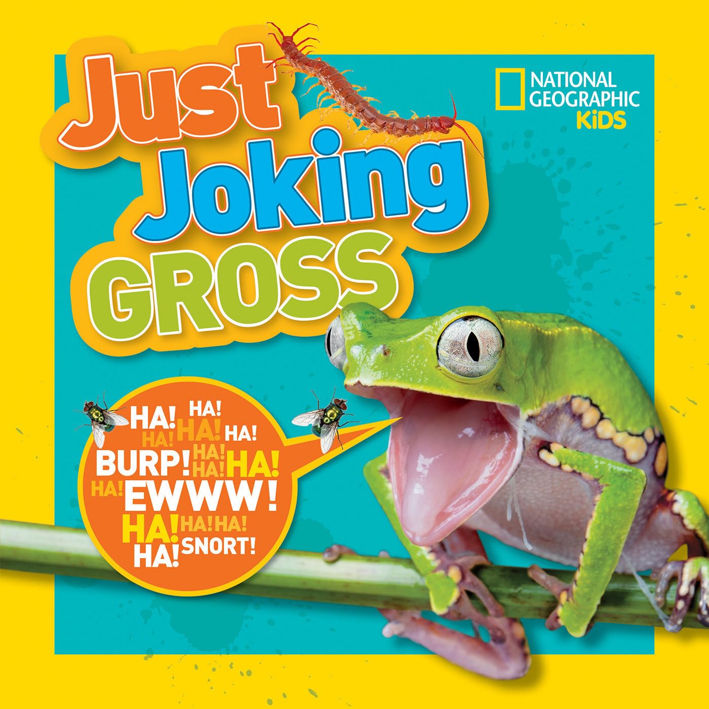 National Geographic Kids Just Joking Gross: Yucky Jokes, Icky Riddles, Delightfully Disgusting Puns, and More! Tiptoi & Games