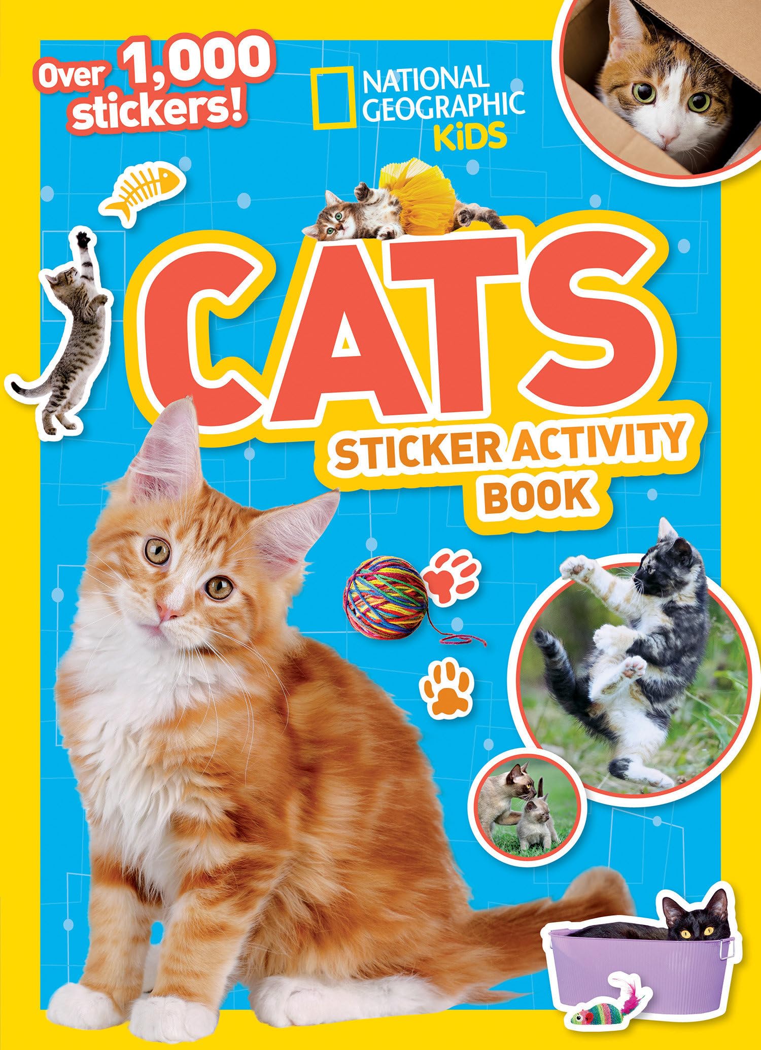 National Geographic Kids Cats Sticker Activity Book book