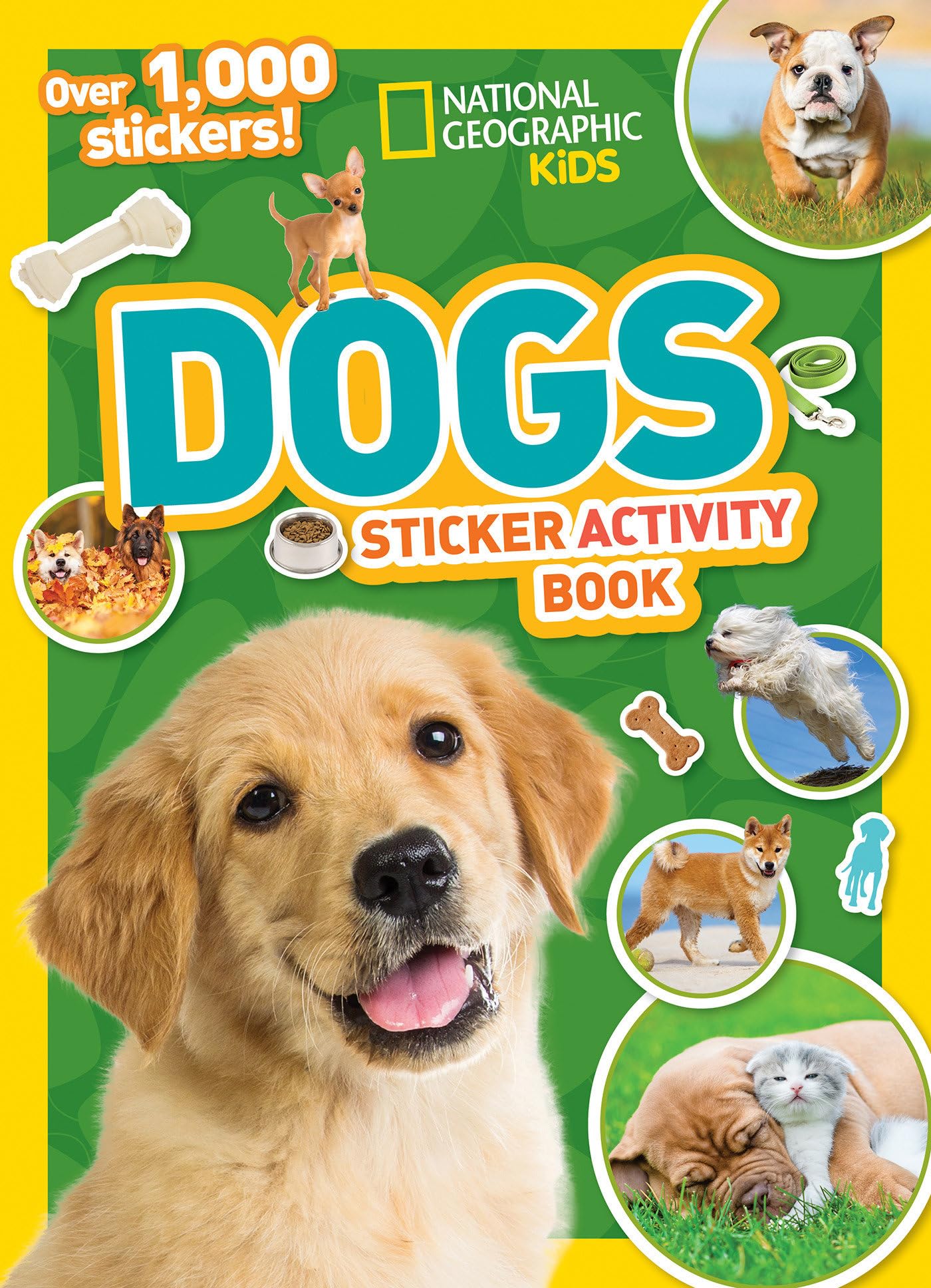 National Geographic Kids Dogs Sticker Activity Book Tiptoi & Games