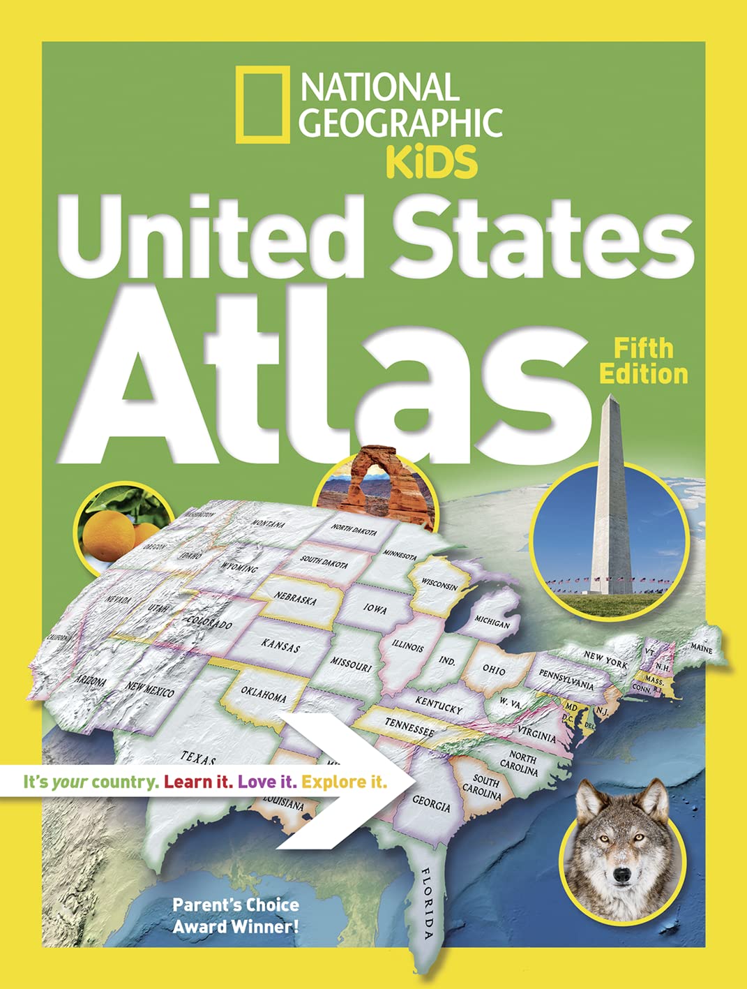 National Geographic Kids United States Atlas Non-fiction