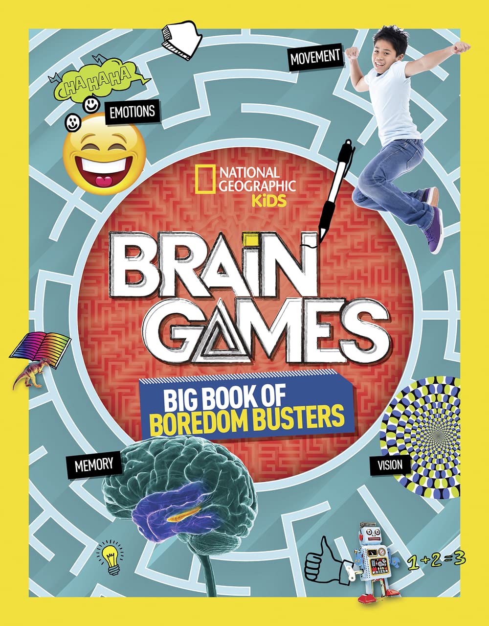 Brain Games: Big Book of Boredom Busters Tiptoi & Games