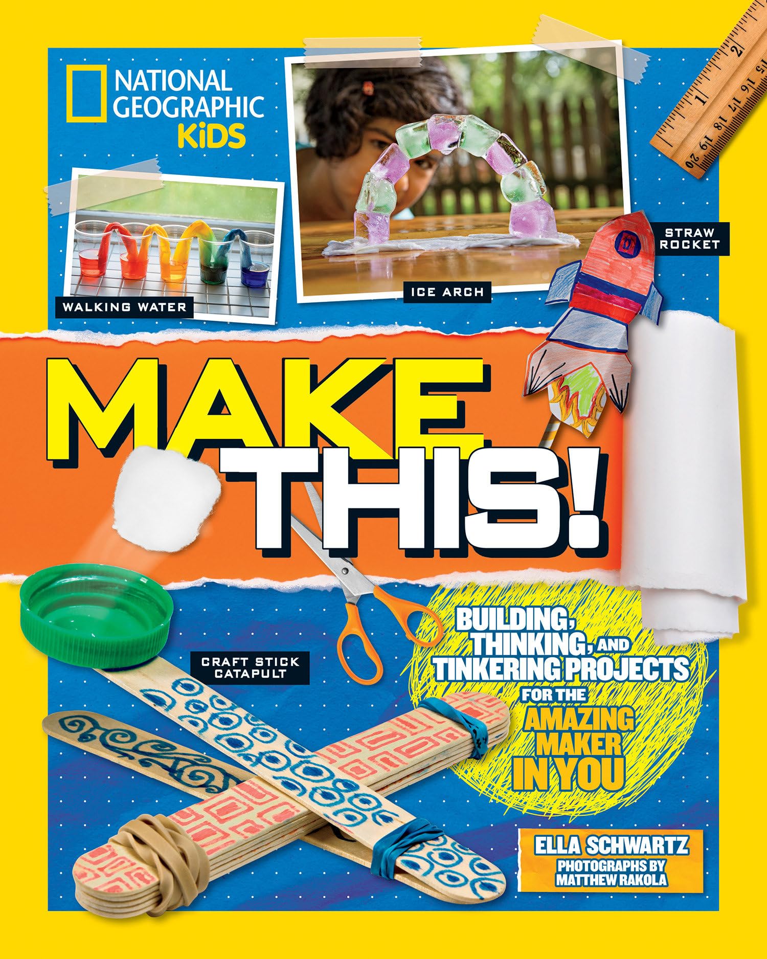 Make This!: Building Thinking, and Tinkering Projects for the Amazing Maker in You (Hands-On Science) Hobbies & Crafts