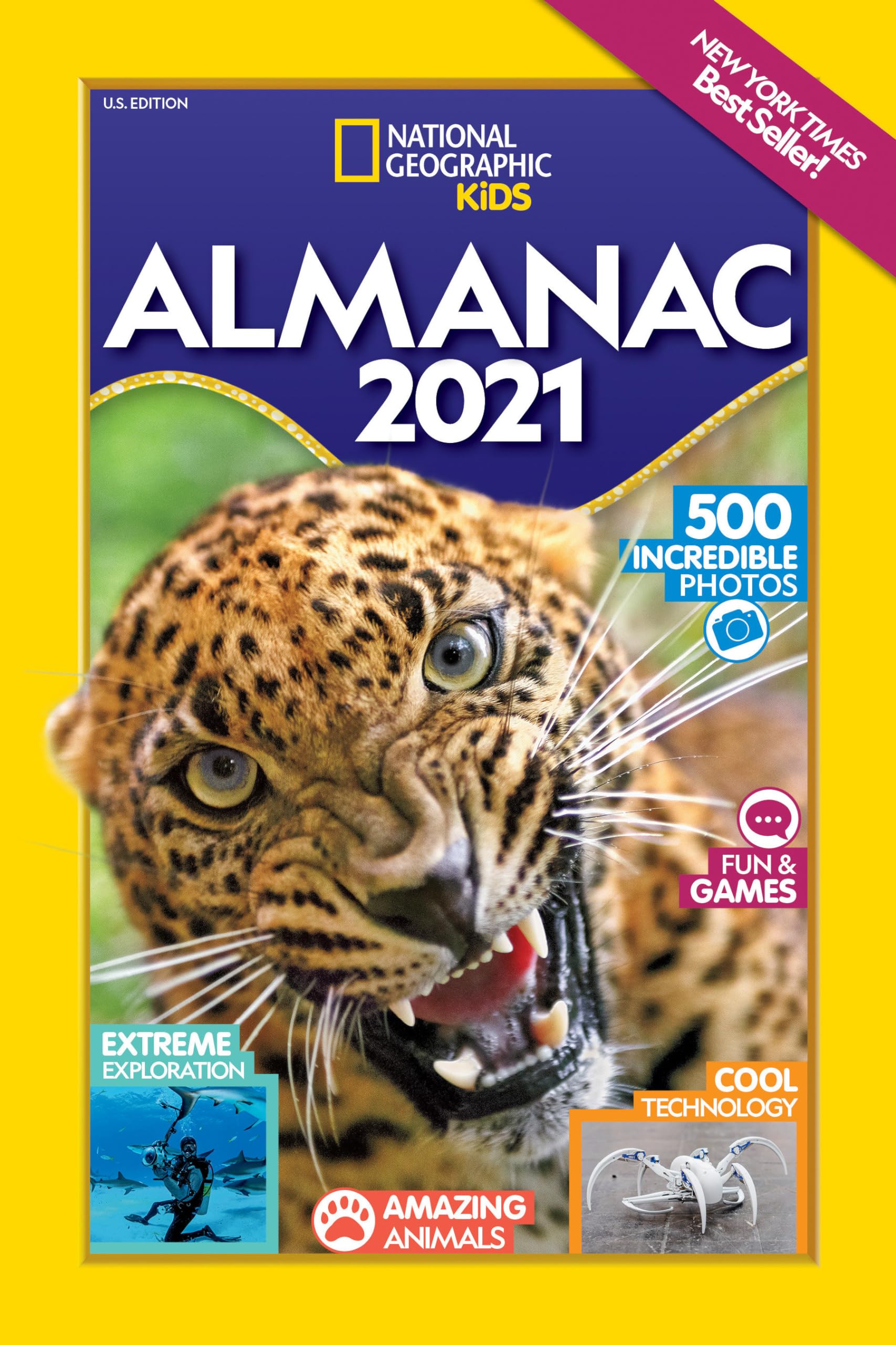 National Geographic Kids Almanac 2021, U.S. Edition (National Geographic Almanacs) Non-fiction