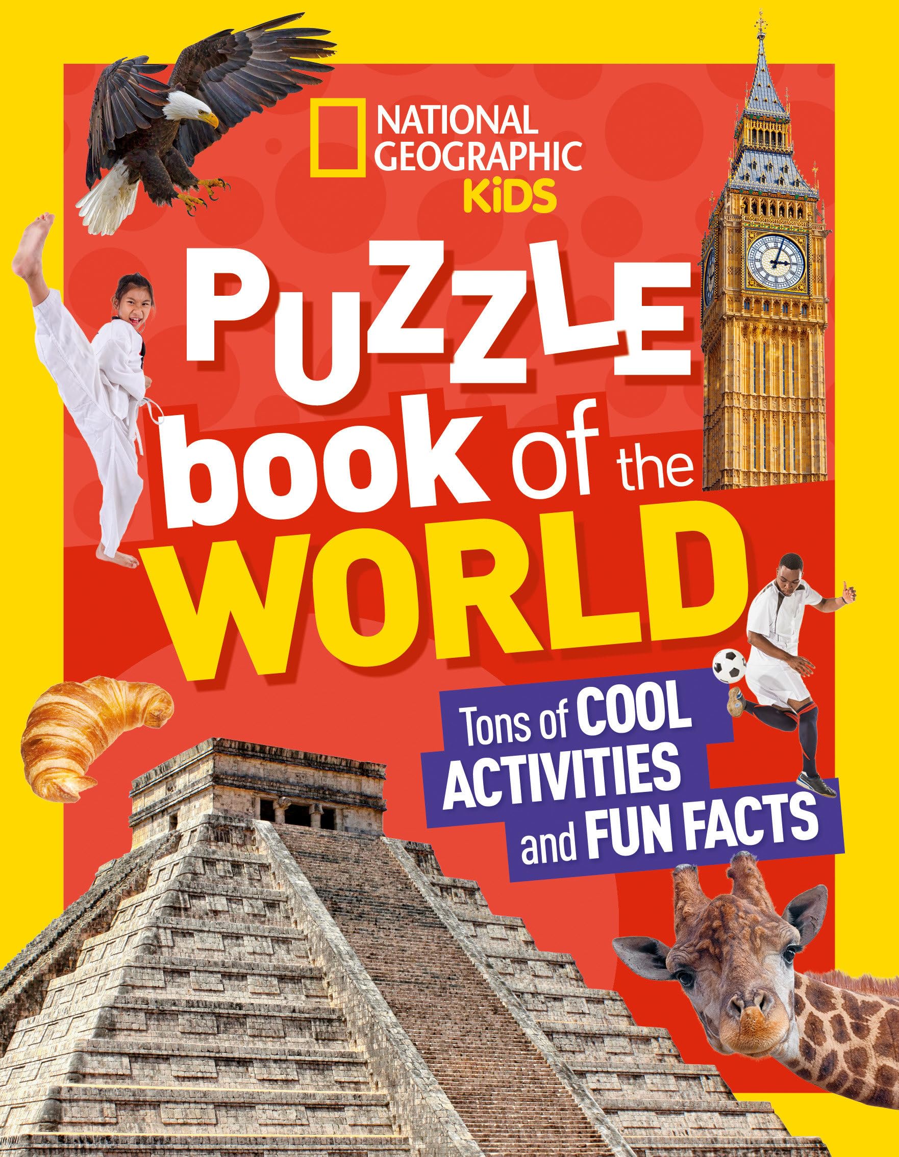 National Geographic Kids Puzzle Book of the World Tiptoi & Games