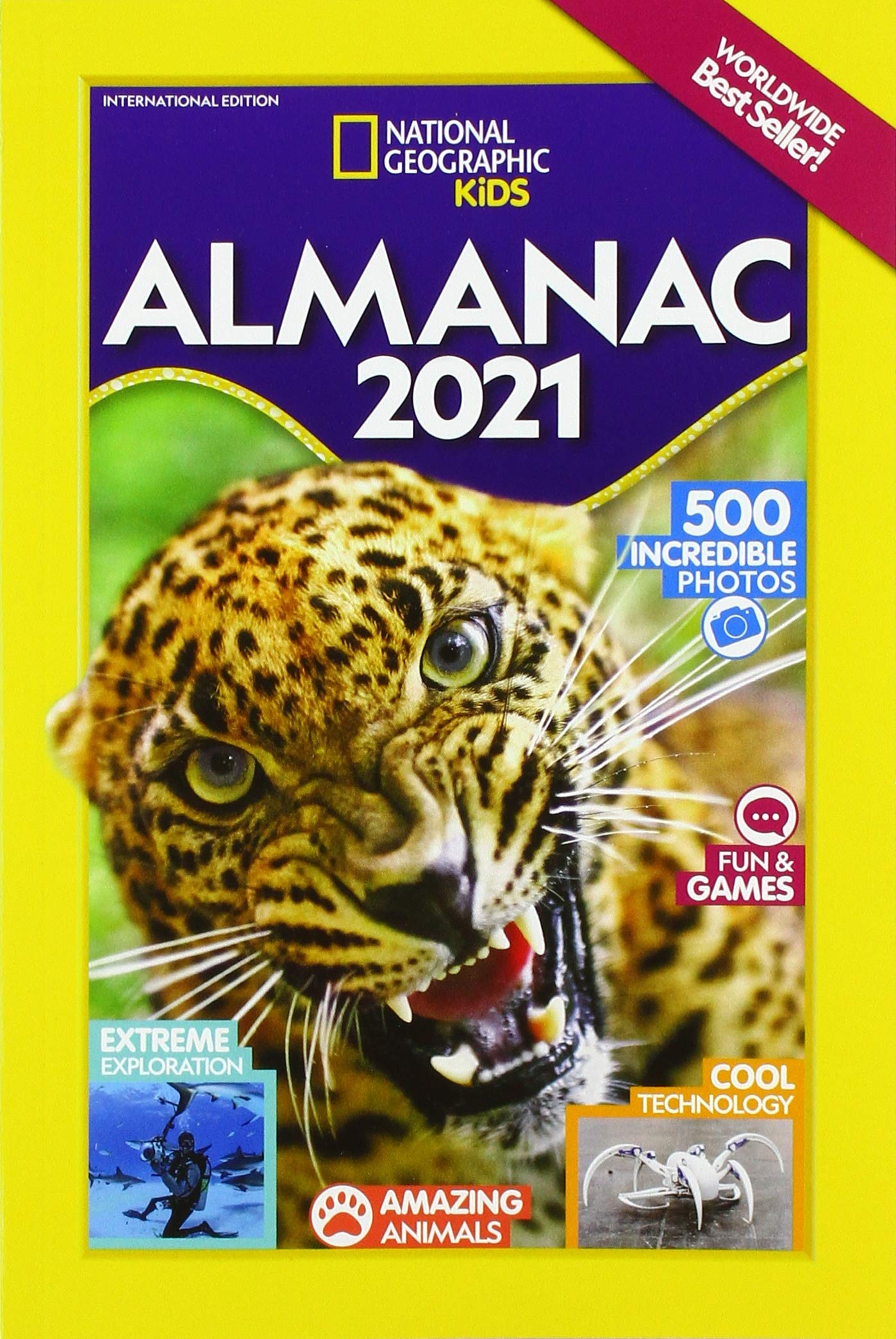National Geographic Kids Almanac 2021 International Edition (National Geographic Almanacs) Non-fiction
