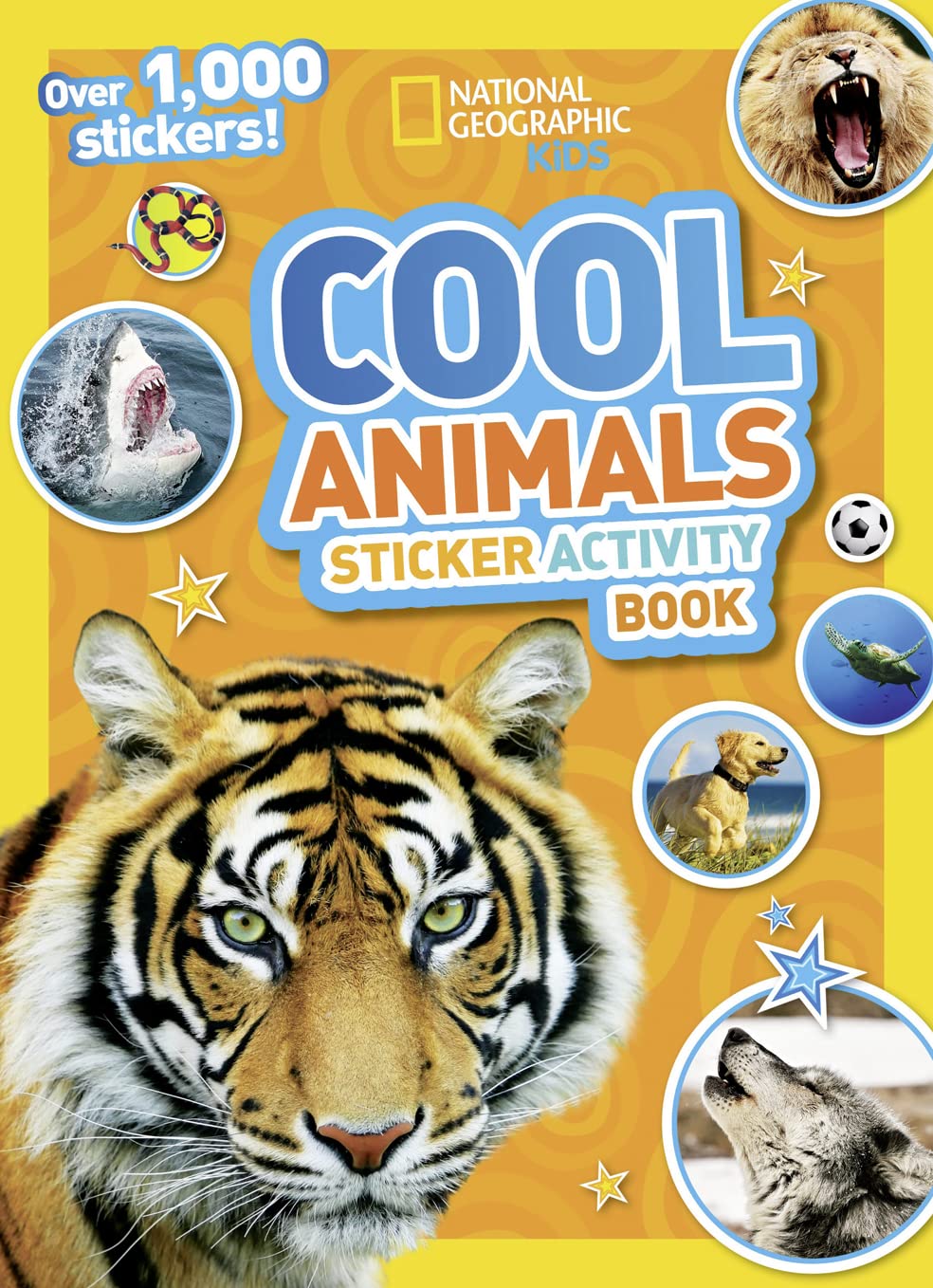 NGK Cool Animals Sticker Activity Book: Over 1,000 stickers! Tiptoi & Games