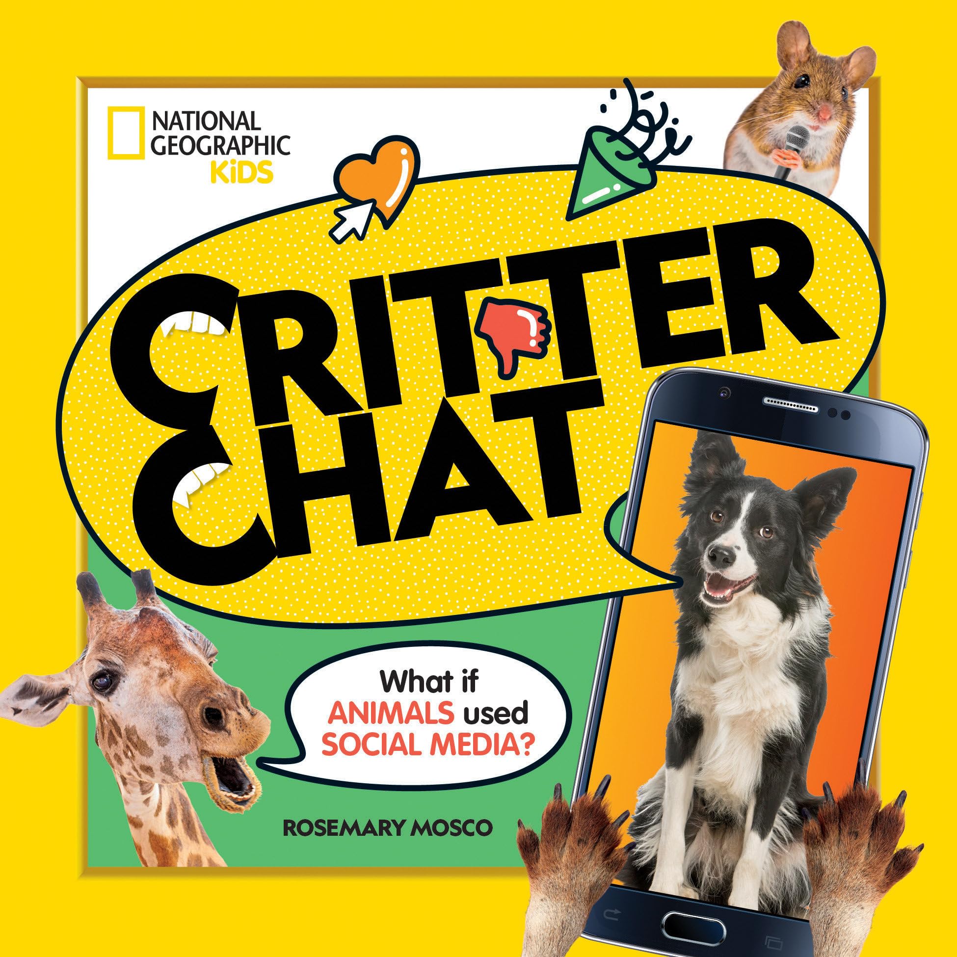 Critter Chat: What if Animals Used Social Media? (National Geographic Kids) Tiptoi & Games