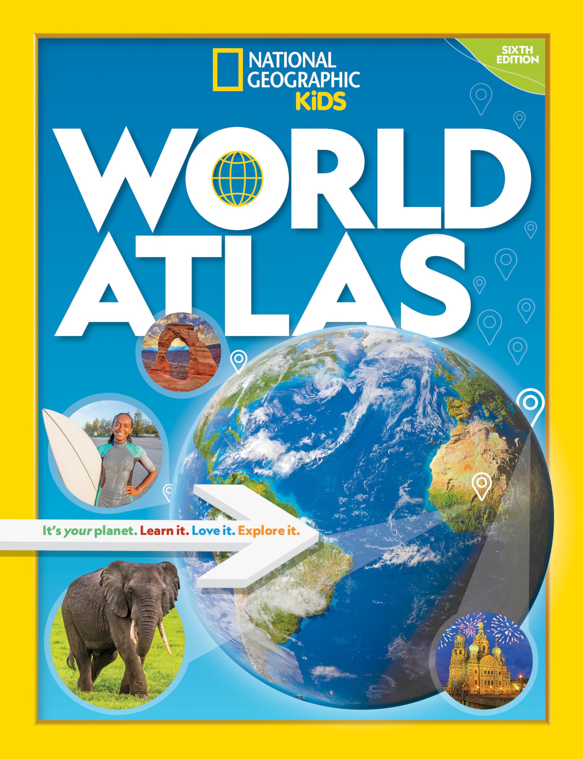 National Geographic Kids World Atlas, 6th Edition Natural Sciences