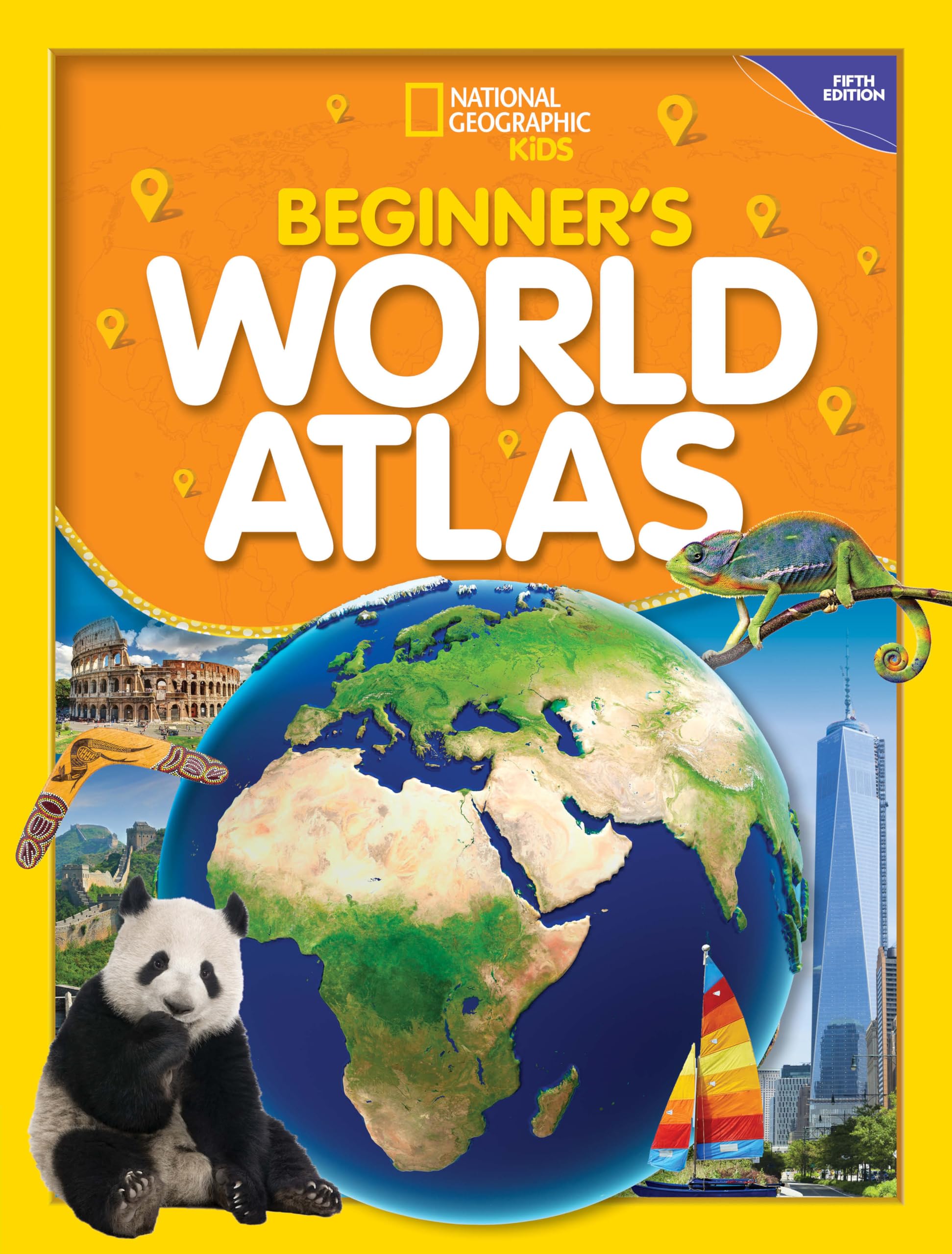 Beginner's World Atlas, 5th Edition (National Geographic Kids) Natural Sciences