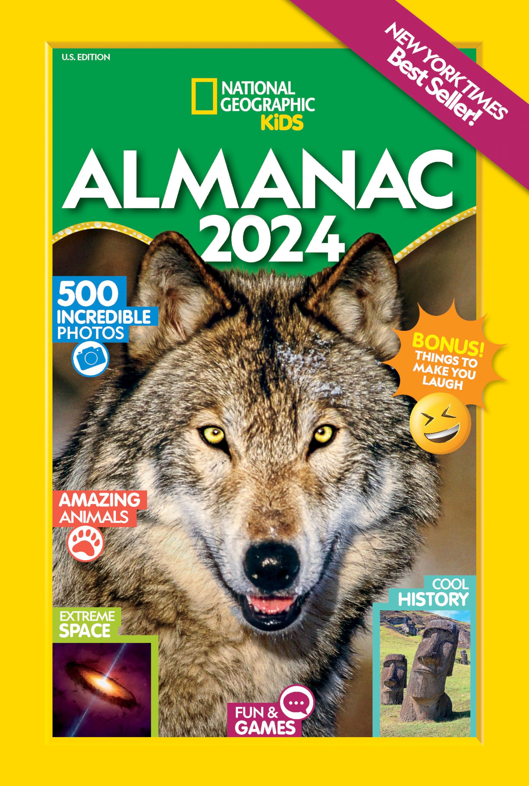 National Geographic Kids Almanac 2024 (US edition) Non-fiction