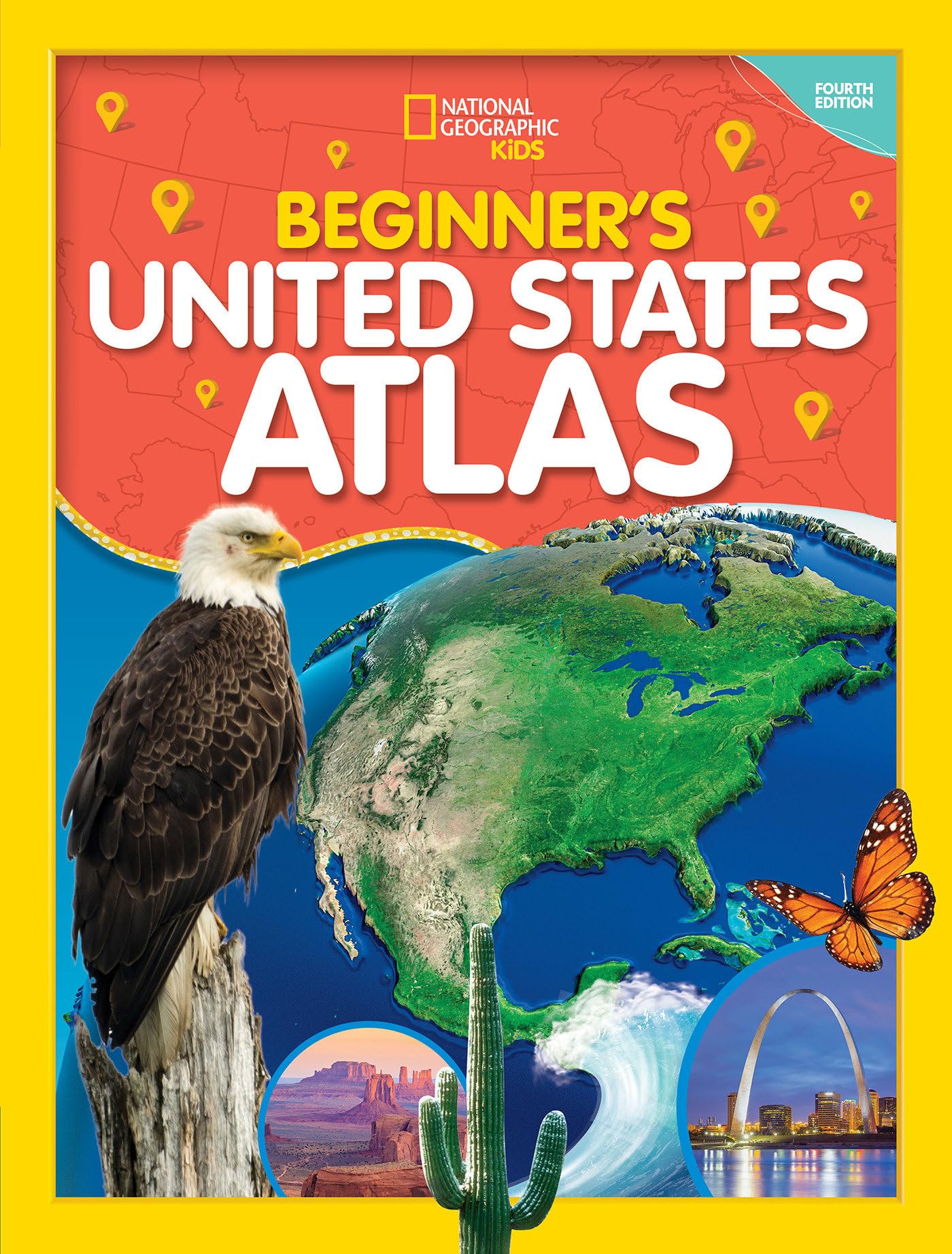 National Geographic Kids Beginner's U.S. Atlas 4th Edition Natural Sciences
