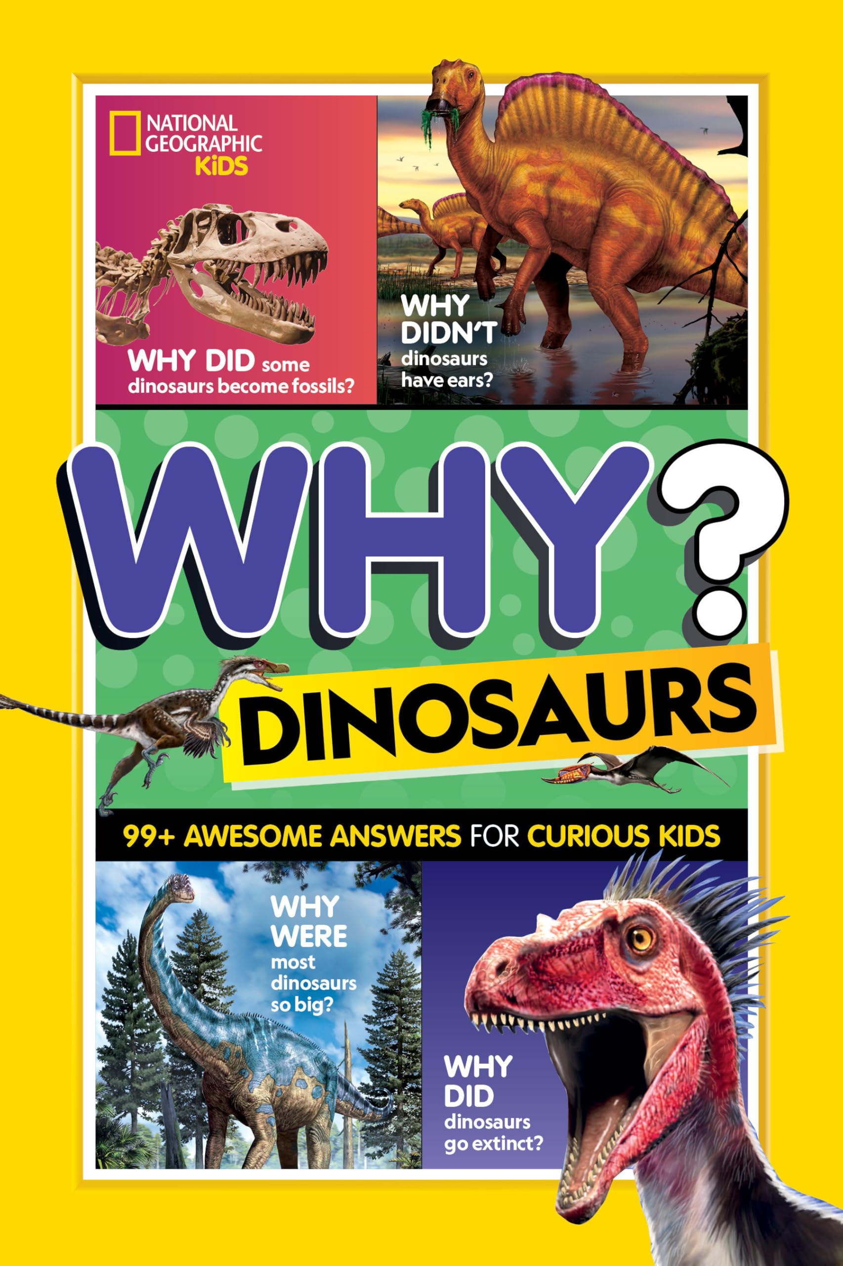 Why? Dinosaurs: 99 Awesome Answers for Curious Kids Tiptoi & Games