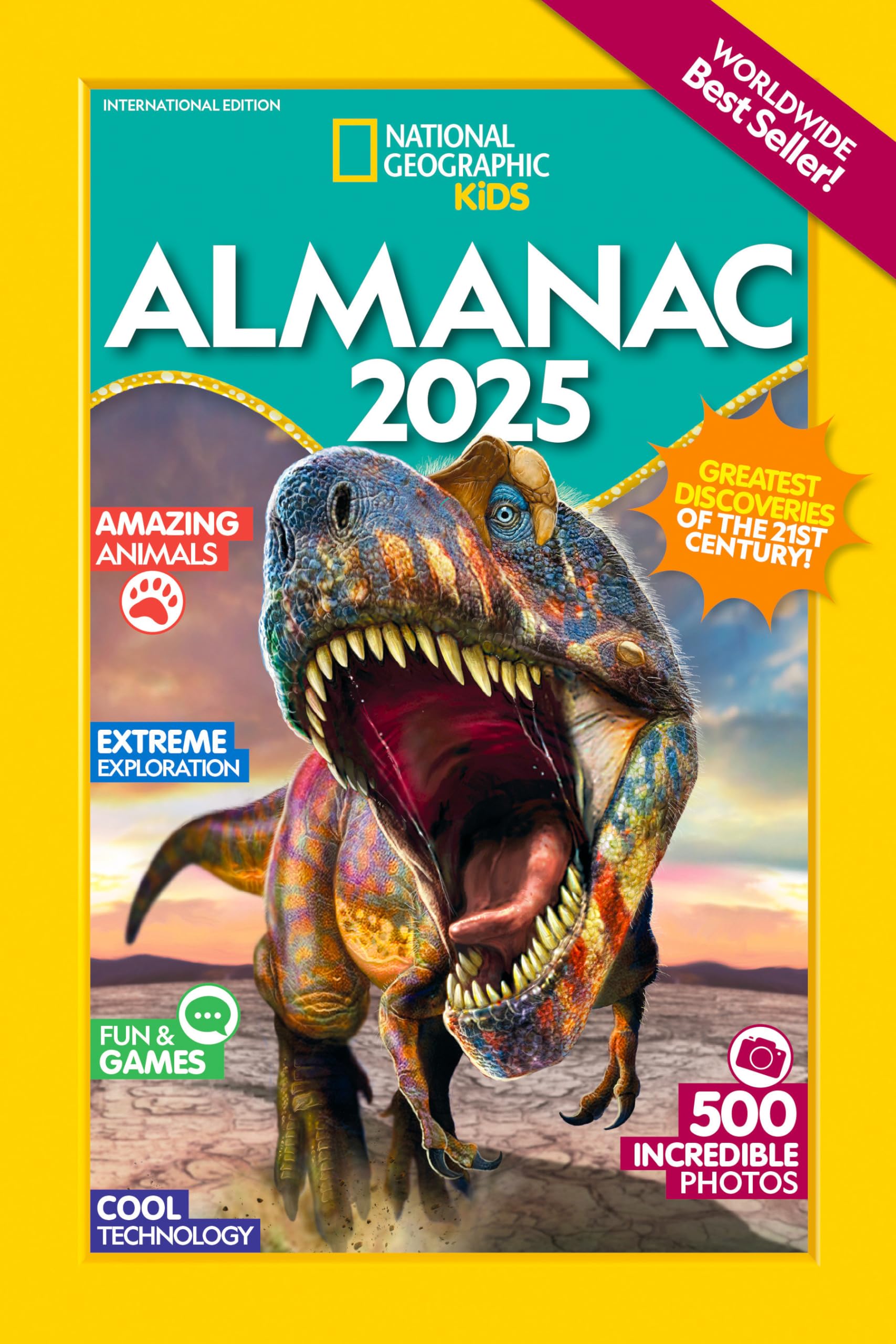 National Geographic Kids Almanac 2025 (International Edition) General education
