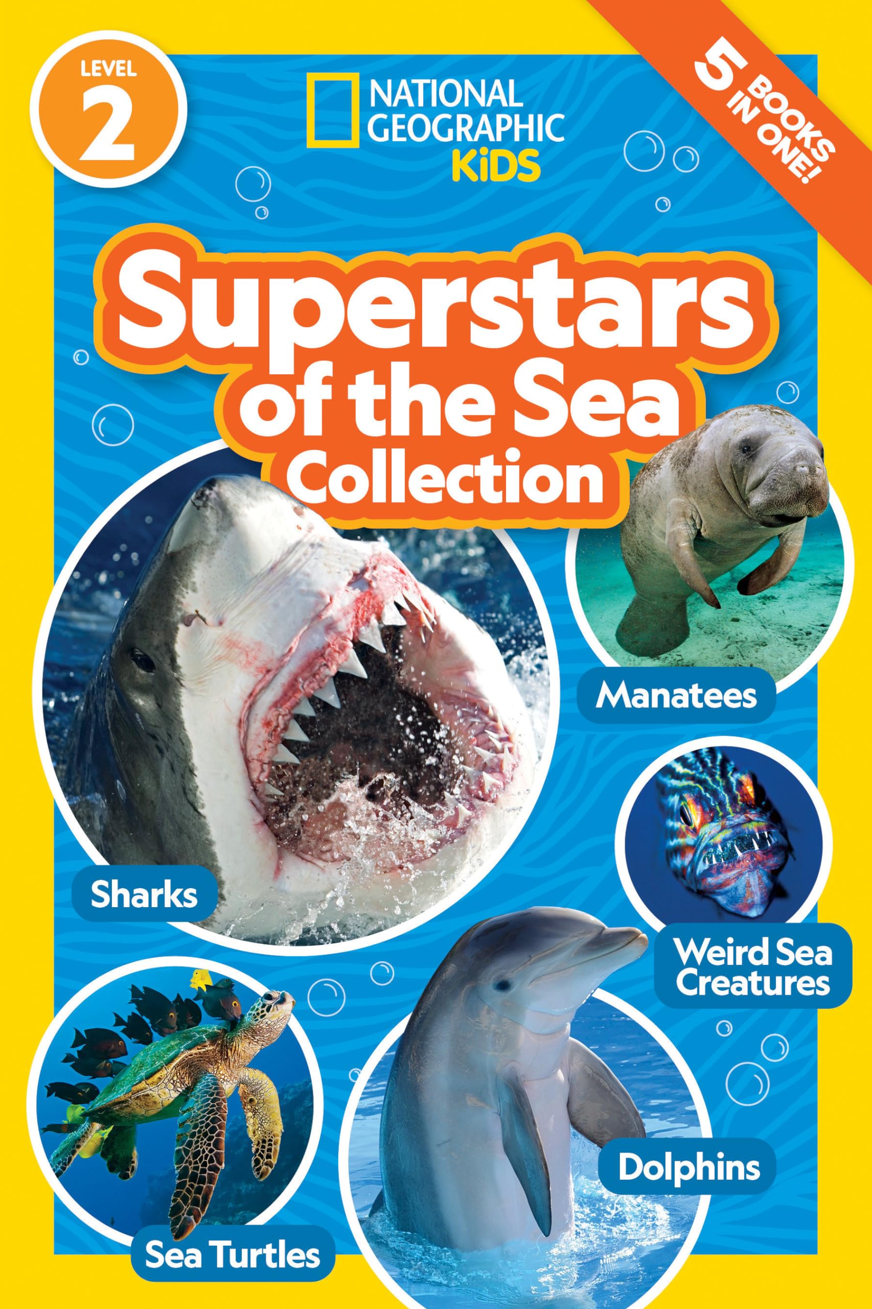 Superstars of the Sea Collection (National Geographic Kids Readers, Level 2) Novels & Short Stories