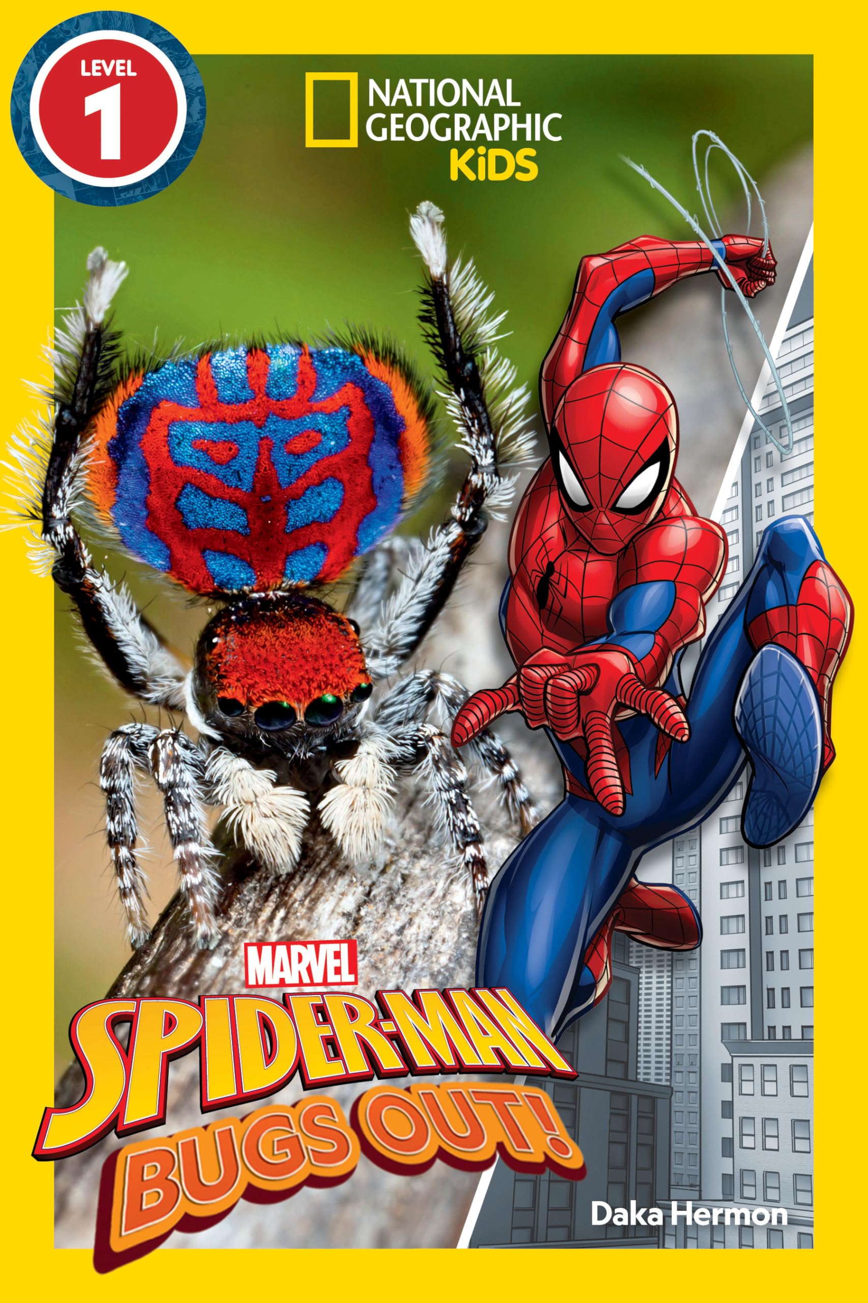 Marvel's Spider-Man Bugs Out! (National Geographic Kids Readers, Level 1) Manga