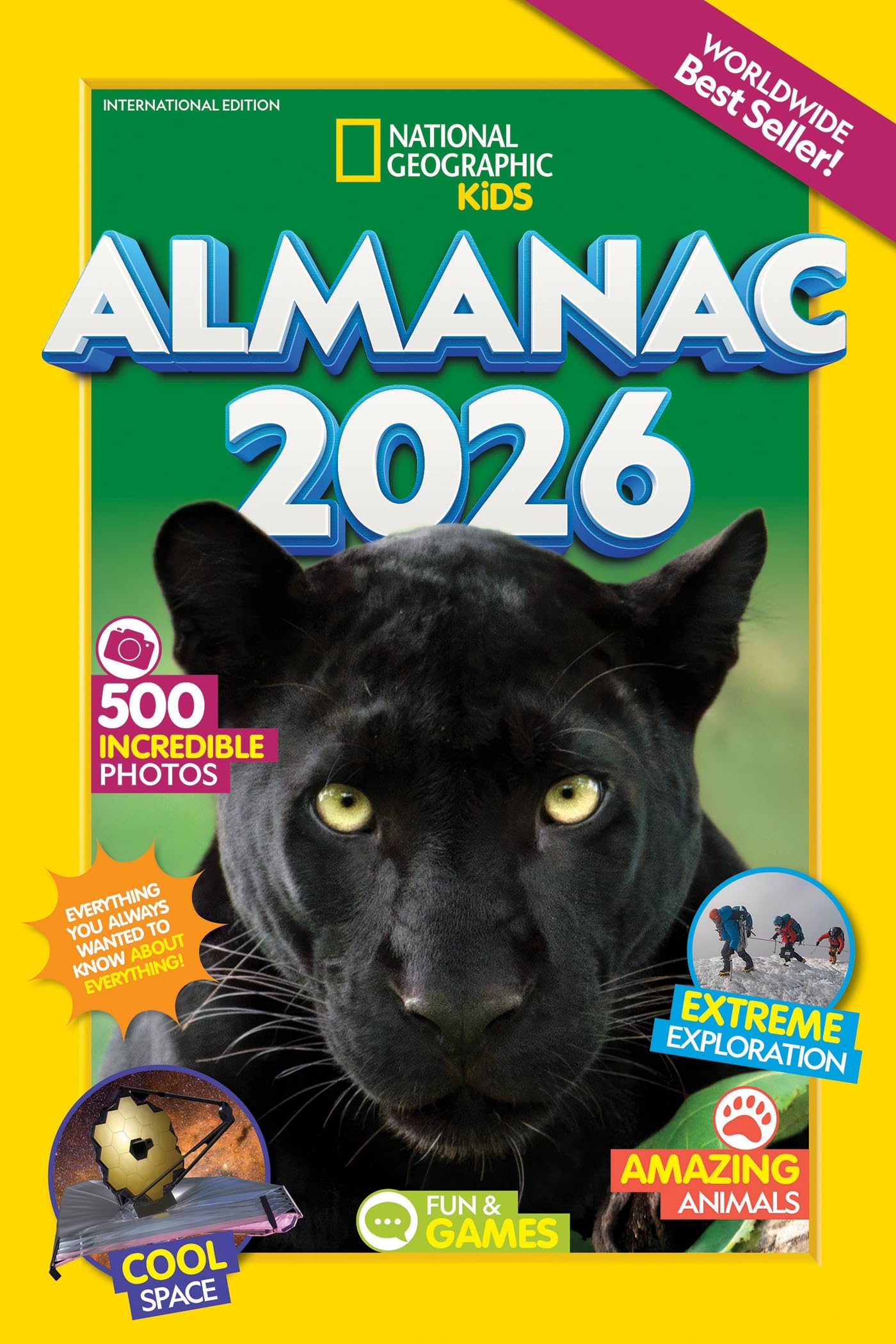 National Geographic Kids Almanac 2026 (International Edition) Non-fiction