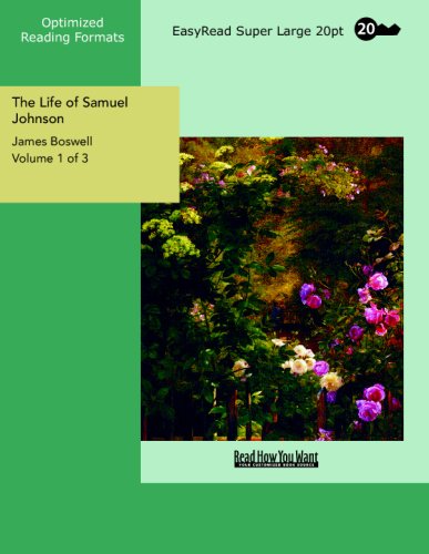 The Life of Samuel Johnson Volume 1 of 3: Art & Literature