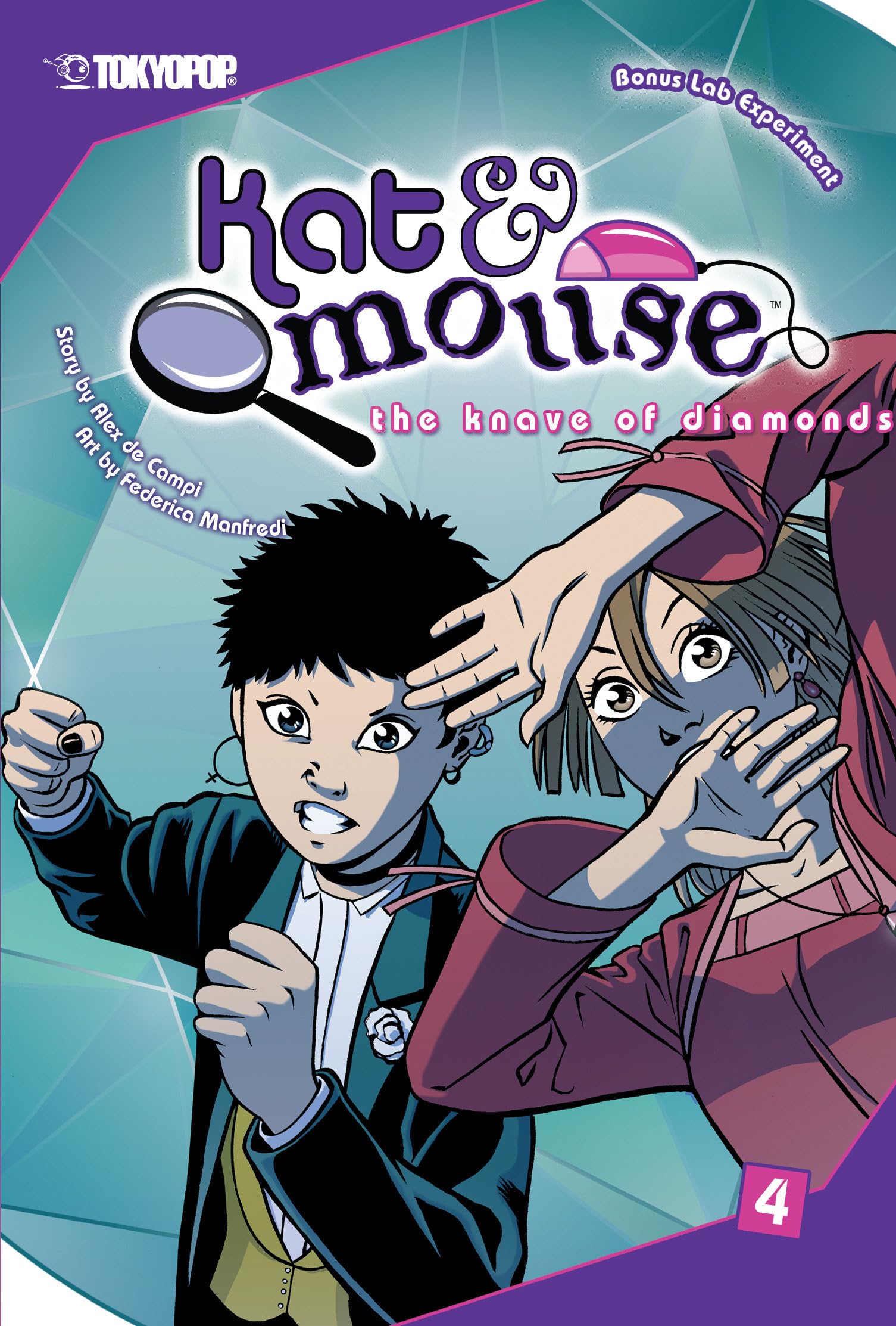 Kat & Mouse, Volume 4: The Knave of Diamonds Manga