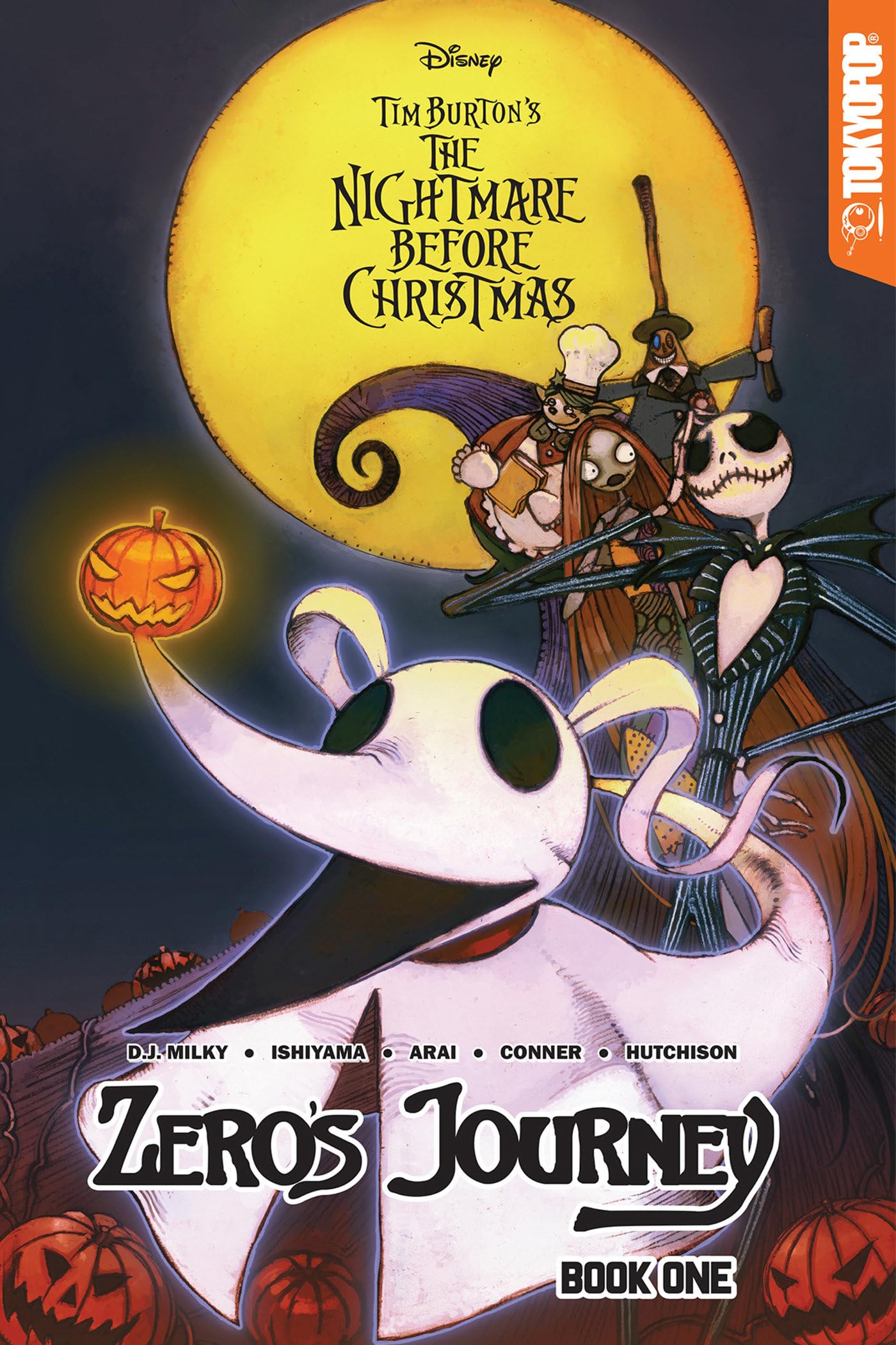 Disney Manga: Tim Burton's The Nightmare Before Christmas - Zero's Journey Graphic Novel Book 1 (Disney Manga, 1) Manga