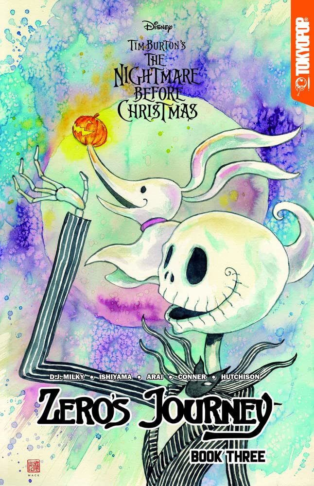 Zero's Journey Graphic Novel 3: Tim Burton's the Nightmare Before Christmas Manga